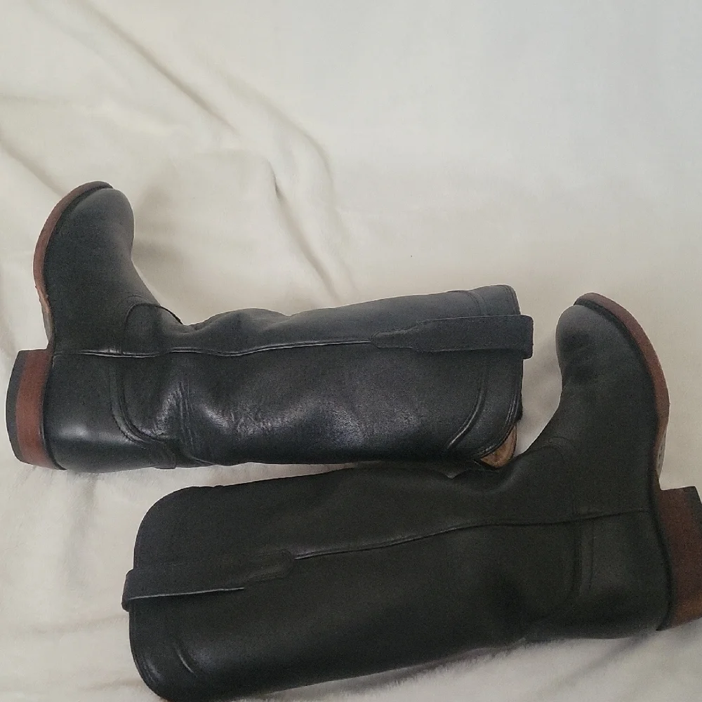 Tecovas Black Leather  Boots